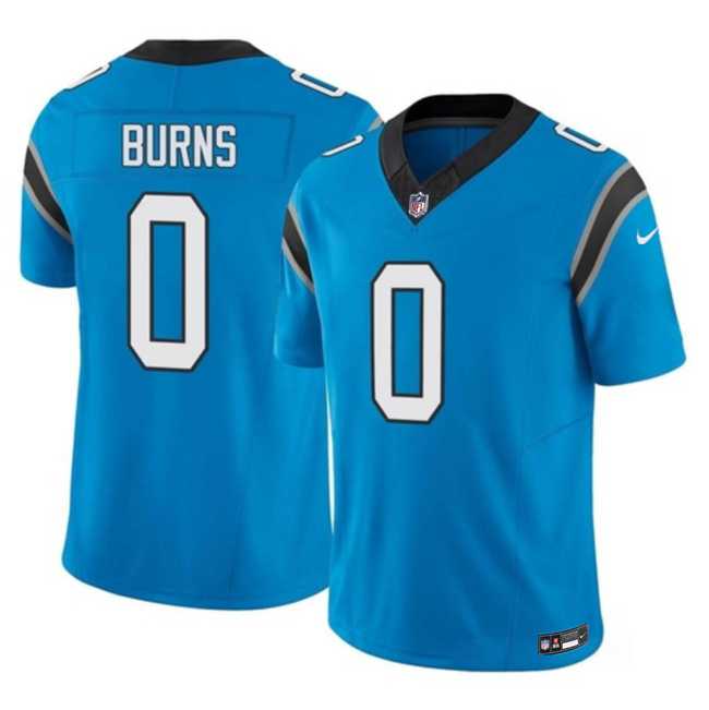 Men & Women & Youth Carolina Panthers #0 Brian Burns Blue 2023 F.U.S.E. Vapor Untouchable Football Stitched Jersey->buffalo bills->NFL Jersey